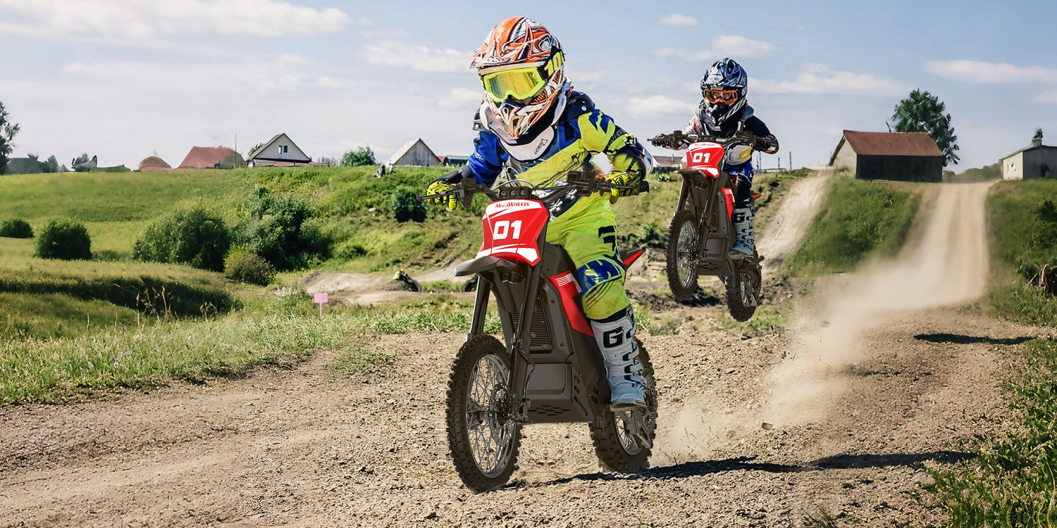 Megawheels D2 Lite electric dirt bike for teen beginners