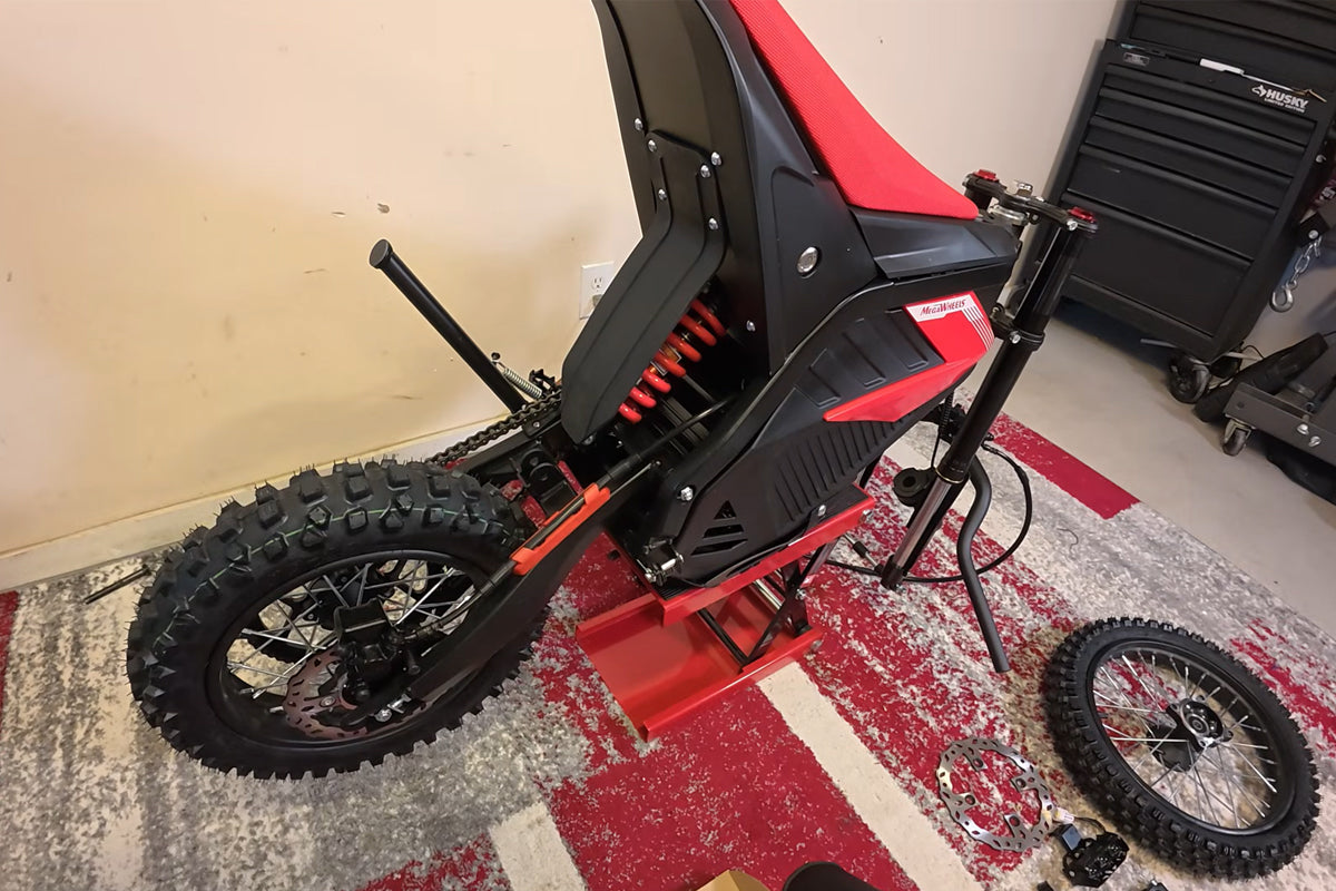 How to Assemble MEGAWHEELS D2 Electric Dirt Bike?