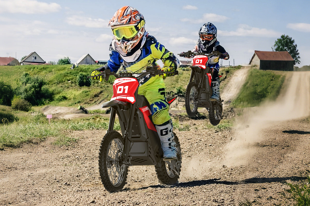 Megawheels D2 Lite electric dirt bike for teen beginners