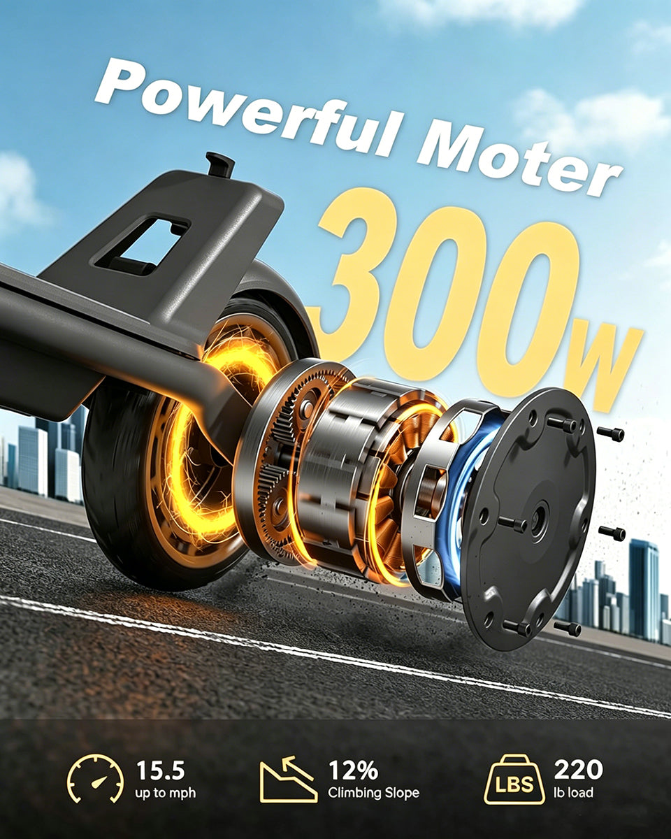MEGAWHEELS A1A Electric Scooter