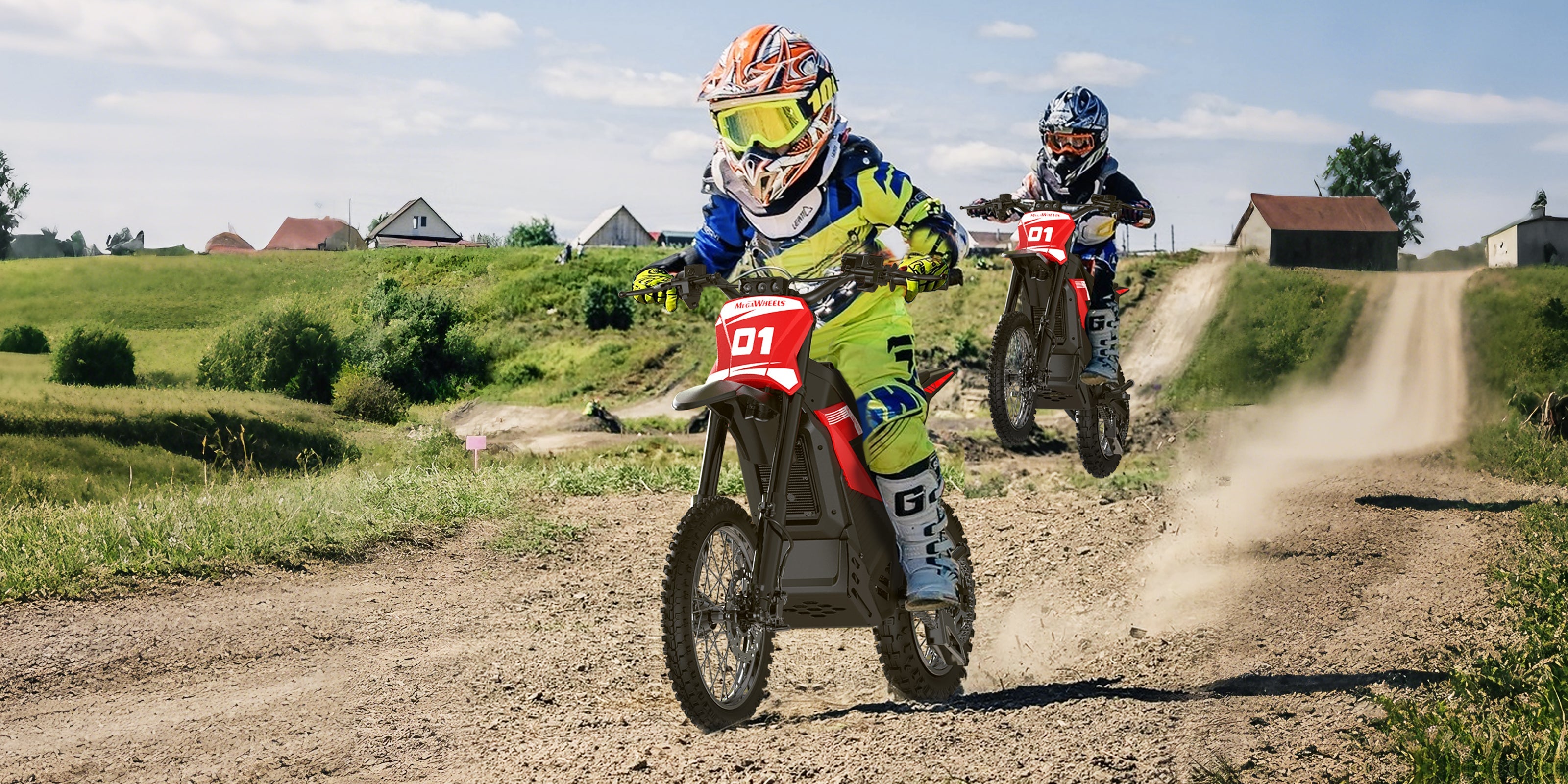 Megawheels D2 Lite electric dirt bike for teen beginners