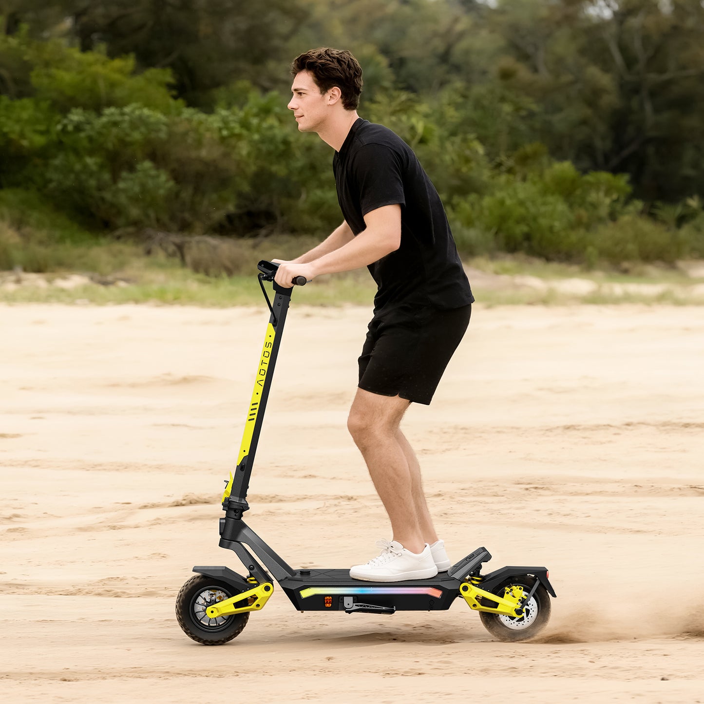 GT01 Pro Electric Scooter & Ski Bob