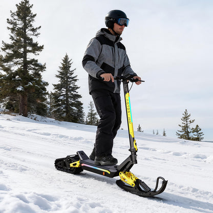 GT01 Pro Electric Scooter & Ski Bob