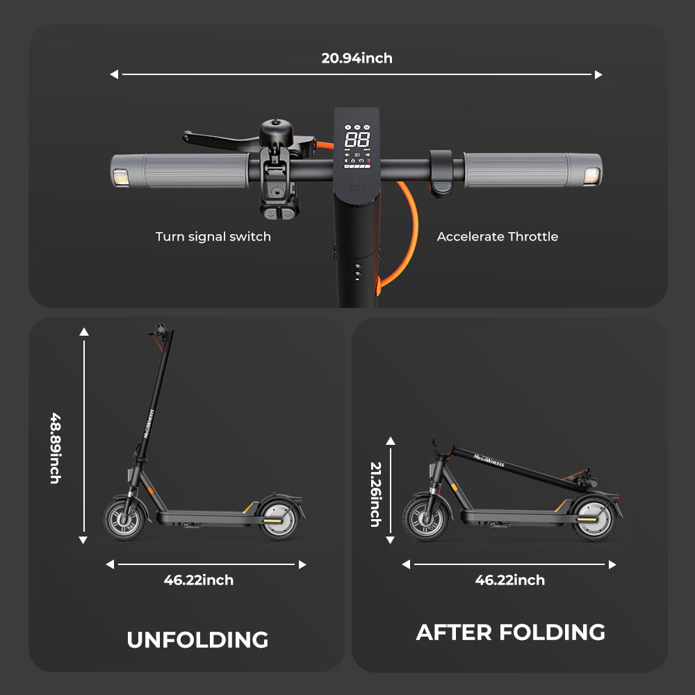 MEGAWHEELS E2 Electric Scooter
