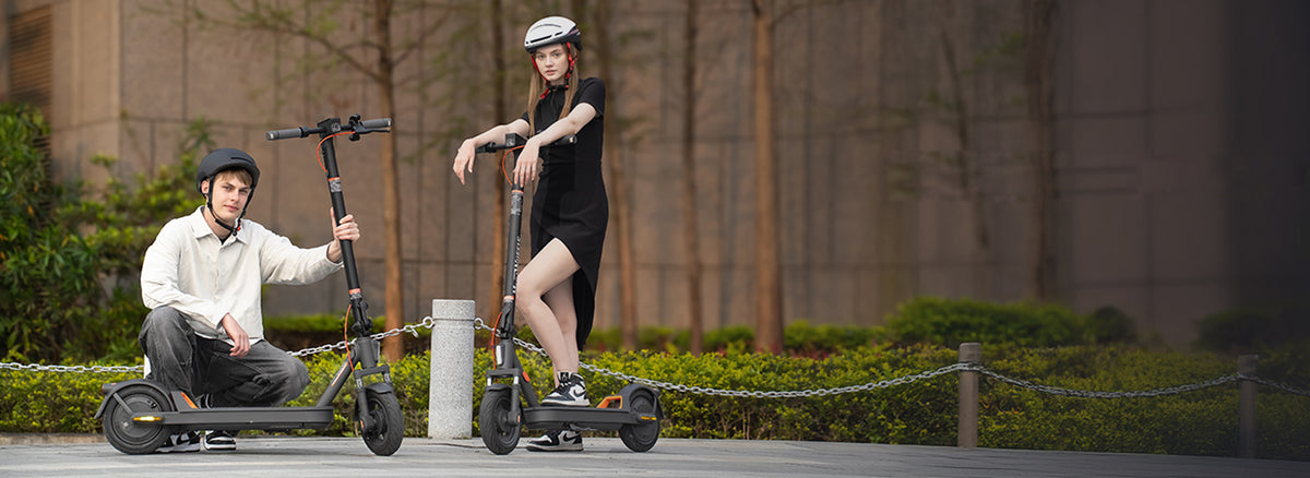 Long range e-scooter