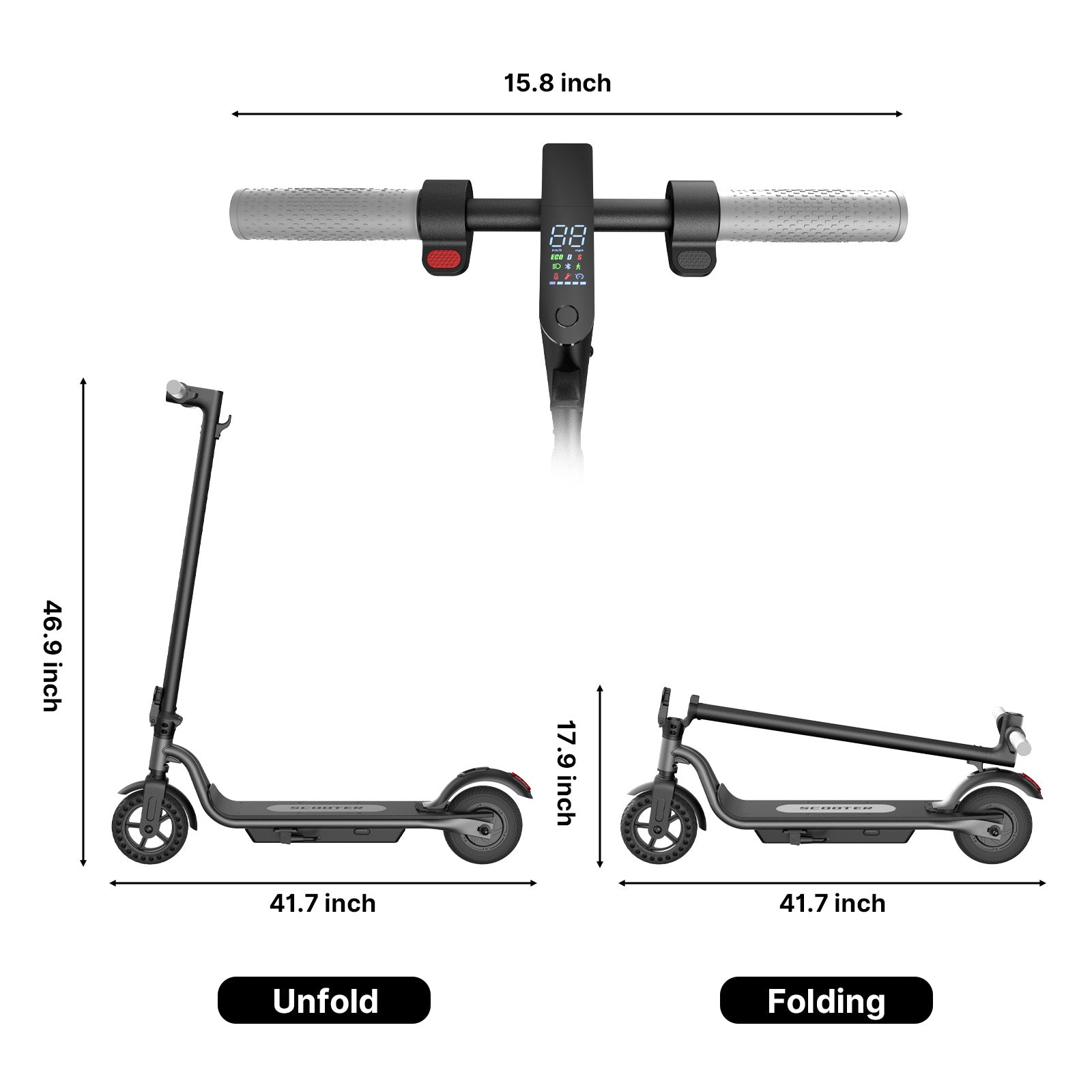 MEGAWHEELS M1 Lite Electric Scooter