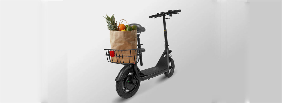 Electric Seated Scooter & SUITCASE