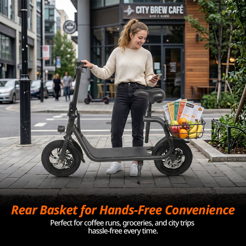 R1 Electric Scooter with Seat